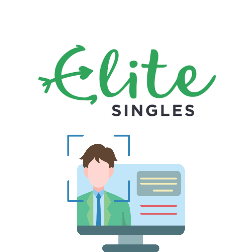 Illustration du logo de l'application de rencontres "Elite Singles".